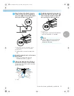 Предварительный просмотр 85 страницы Brother NX-200 (Spanish) Manual De Instrucciones