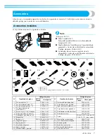 Предварительный просмотр 9 страницы Brother NX-250 (Spanish) Manual De Instrucciones