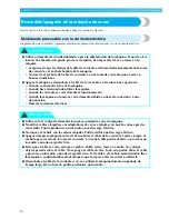 Предварительный просмотр 16 страницы Brother NX-250 (Spanish) Manual De Instrucciones