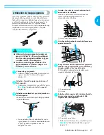 Предварительный просмотр 29 страницы Brother NX-250 (Spanish) Manual De Instrucciones