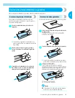 Предварительный просмотр 39 страницы Brother NX-250 (Spanish) Manual De Instrucciones