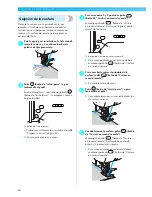 Предварительный просмотр 46 страницы Brother NX-250 (Spanish) Manual De Instrucciones