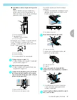 Предварительный просмотр 69 страницы Brother NX-250 (Spanish) Manual De Instrucciones