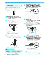 Предварительный просмотр 84 страницы Brother NX-250 (Spanish) Manual De Instrucciones