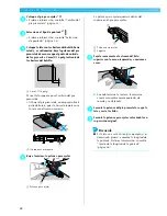 Предварительный просмотр 86 страницы Brother NX-250 (Spanish) Manual De Instrucciones