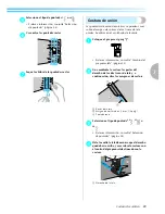 Предварительный просмотр 91 страницы Brother NX-250 (Spanish) Manual De Instrucciones