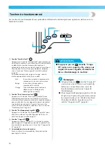 Предварительный просмотр 13 страницы Brother NX-450 (French) Manuel D'Instructions