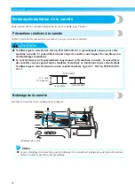 Предварительный просмотр 23 страницы Brother NX-450 (French) Manuel D'Instructions