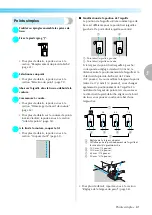 Предварительный просмотр 82 страницы Brother NX-450 (French) Manuel D'Instructions