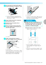 Предварительный просмотр 88 страницы Brother NX-450 (French) Manuel D'Instructions