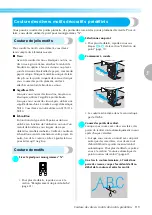 Предварительный просмотр 120 страницы Brother NX-450 (French) Manuel D'Instructions