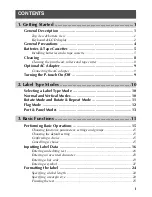 Preview for 4 page of Brother P-touch 1400 User Manual