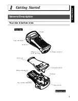 Preview for 8 page of Brother P-touch 1400 User Manual