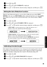 Preview for 47 page of Brother P-touch 1600 User Manual