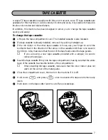 Preview for 11 page of Brother P-Touch 1800 User Manual