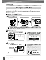 Preview for 4 page of Brother P-Touch 18R User Manual