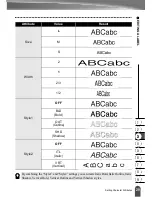 Preview for 31 page of Brother P-Touch 18R User Manual