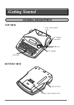 Preview for 5 page of Brother P-touch 1950 User Manual