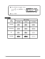 Предварительный просмотр 56 страницы Brother P-touch 2200 User Manual