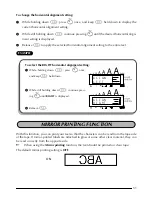 Preview for 57 page of Brother P-Touch 2300 User Manual