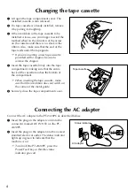 Preview for 8 page of Brother P-Touch 2420PC Quick Reference Manual