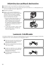 Preview for 88 page of Brother P-Touch 2420PC Quick Reference Manual