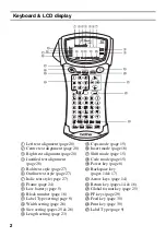 Предварительный просмотр 9 страницы Brother P-Touch 2480 User Manual