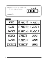 Предварительный просмотр 97 страницы Brother P-touch 2600 User Manual