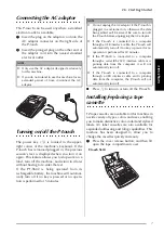 Предварительный просмотр 15 страницы Brother P-Touch 3600 User Manual