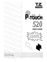 Brother P-Touch 520 User Manual preview
