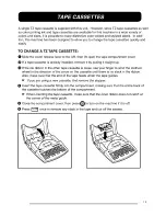 Preview for 17 page of Brother P-touch 530 User Manual