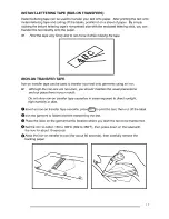 Preview for 21 page of Brother P-touch 530 User Manual