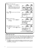 Preview for 36 page of Brother P-touch 530 User Manual