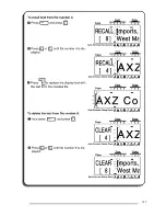 Preview for 141 page of Brother P-touch 530 User Manual