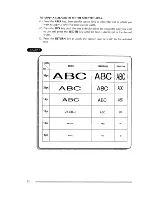 Preview for 86 page of Brother P-Touch 540 User Manual