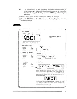 Preview for 103 page of Brother P-Touch 540 User Manual