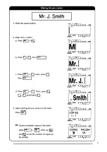 Preview for 7 page of Brother P-Touch 580C User Manual