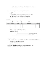 Preview for 2 page of Brother P-touch 60 Parts Reference List