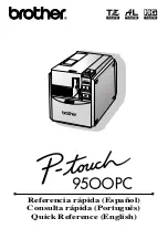 Preview for 1 page of Brother P-touch 9500PC Quick Reference