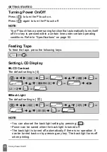 Preview for 13 page of Brother P-touch D450 User Manual