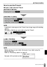 Preview for 14 page of Brother P-touch D450 User Manual