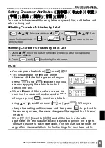 Preview for 26 page of Brother P-touch D450 User Manual