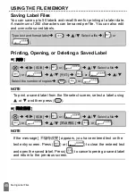 Preview for 47 page of Brother P-touch D450 User Manual