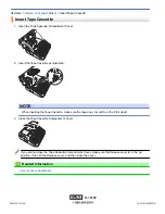 Preview for 19 page of Brother P-Touch D610BT User Manual