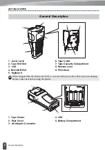 Preview for 8 page of Brother P-touch E550W User Manual