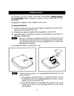 Preview for 9 page of Brother P-touch Extra PT-310 User Manual