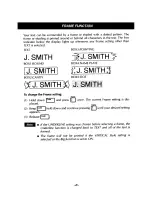 Preview for 22 page of Brother P-touch Extra PT-310 User Manual