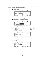 Preview for 24 page of Brother P-touch Extra PT-310 User Manual