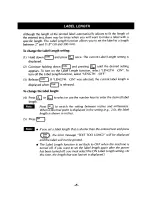 Preview for 27 page of Brother P-touch Extra PT-310 User Manual