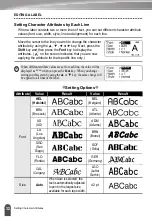 Предварительный просмотр 34 страницы Brother P-touch H300 User Manual